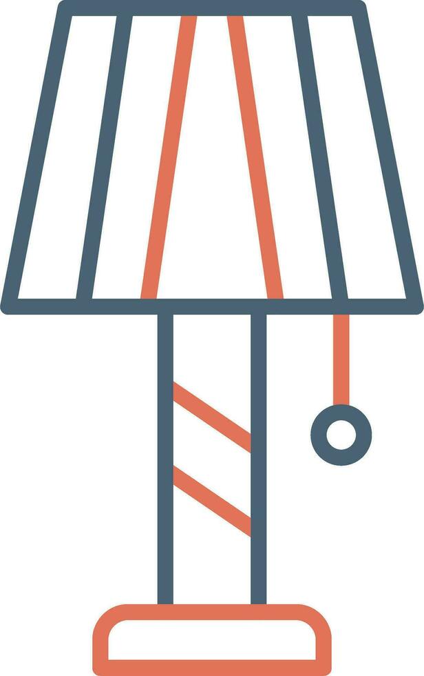 Desk Lamp Vector Icon