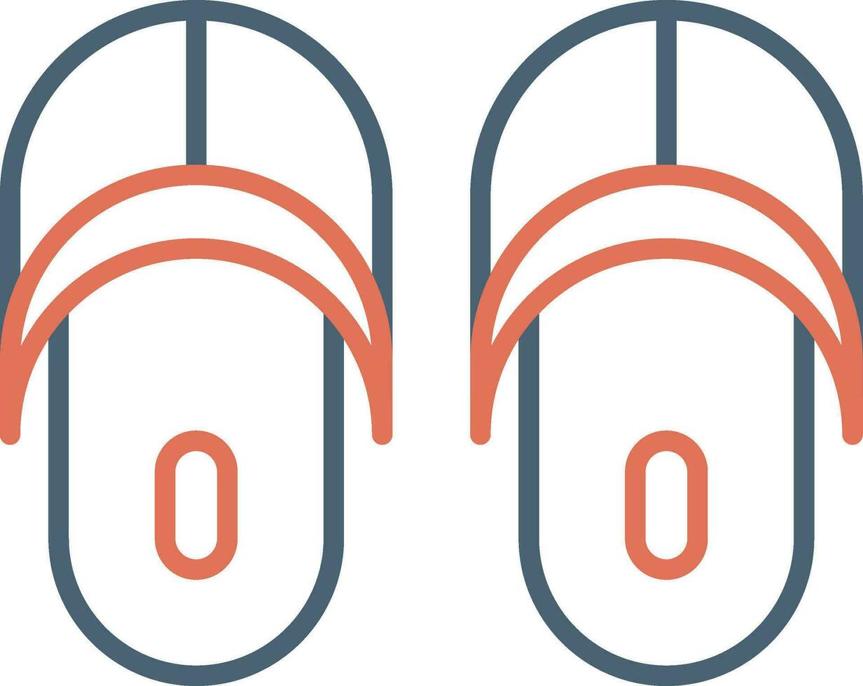 Slippers Vector Icon