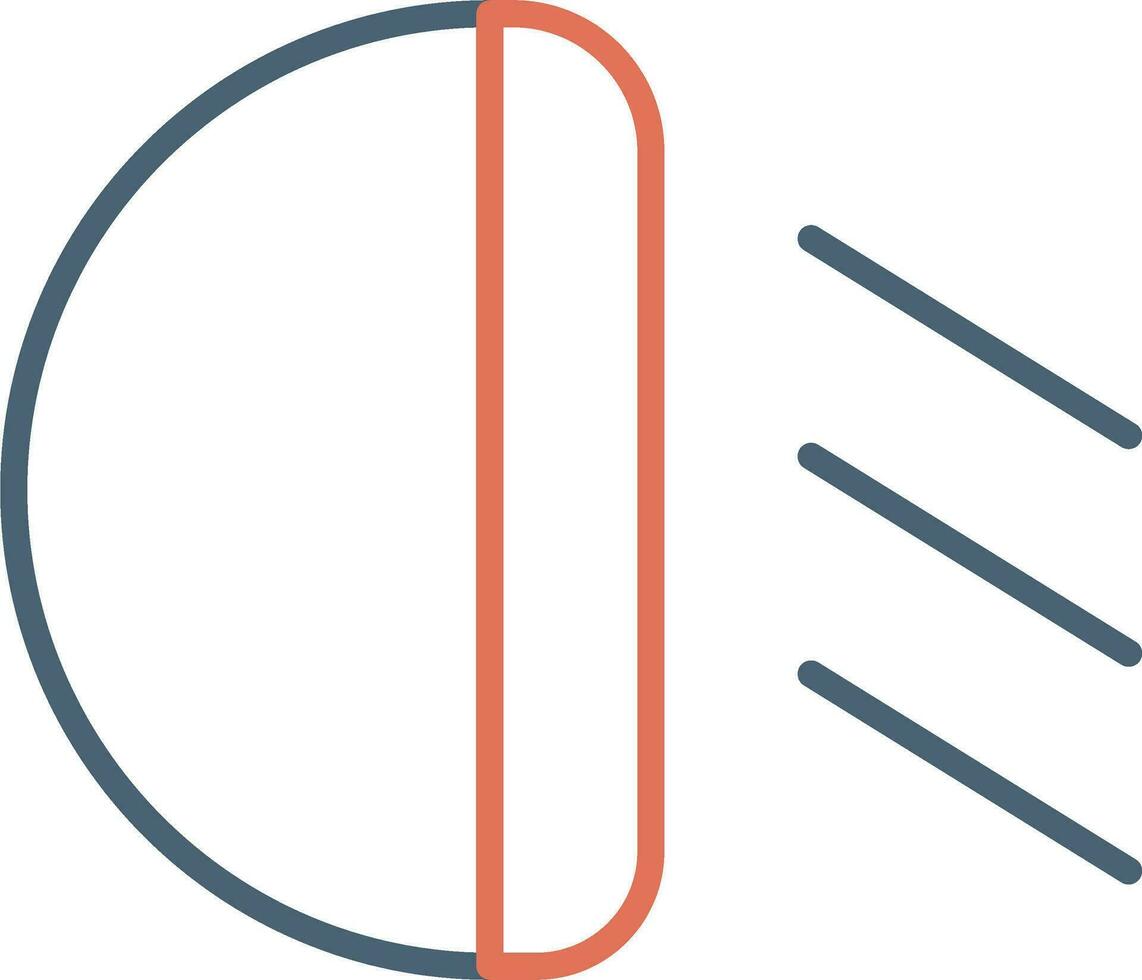 Car Light Vector Icon