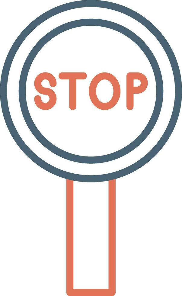Stop Sign Vector Icon