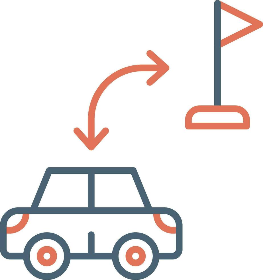 Driving School Vector Icon