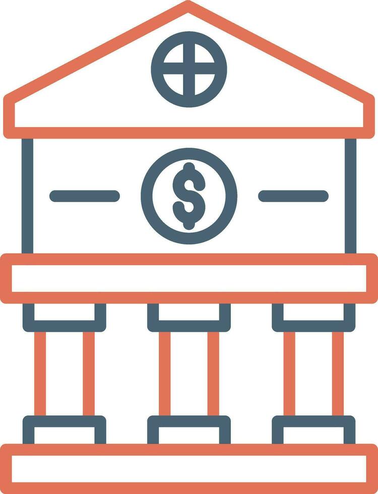 bank Vector Icon