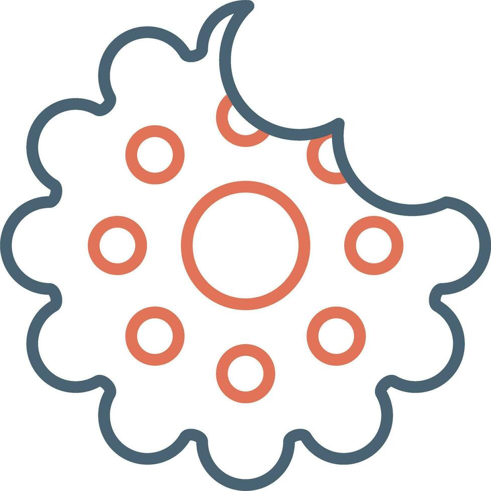Biscuit Vector Icon