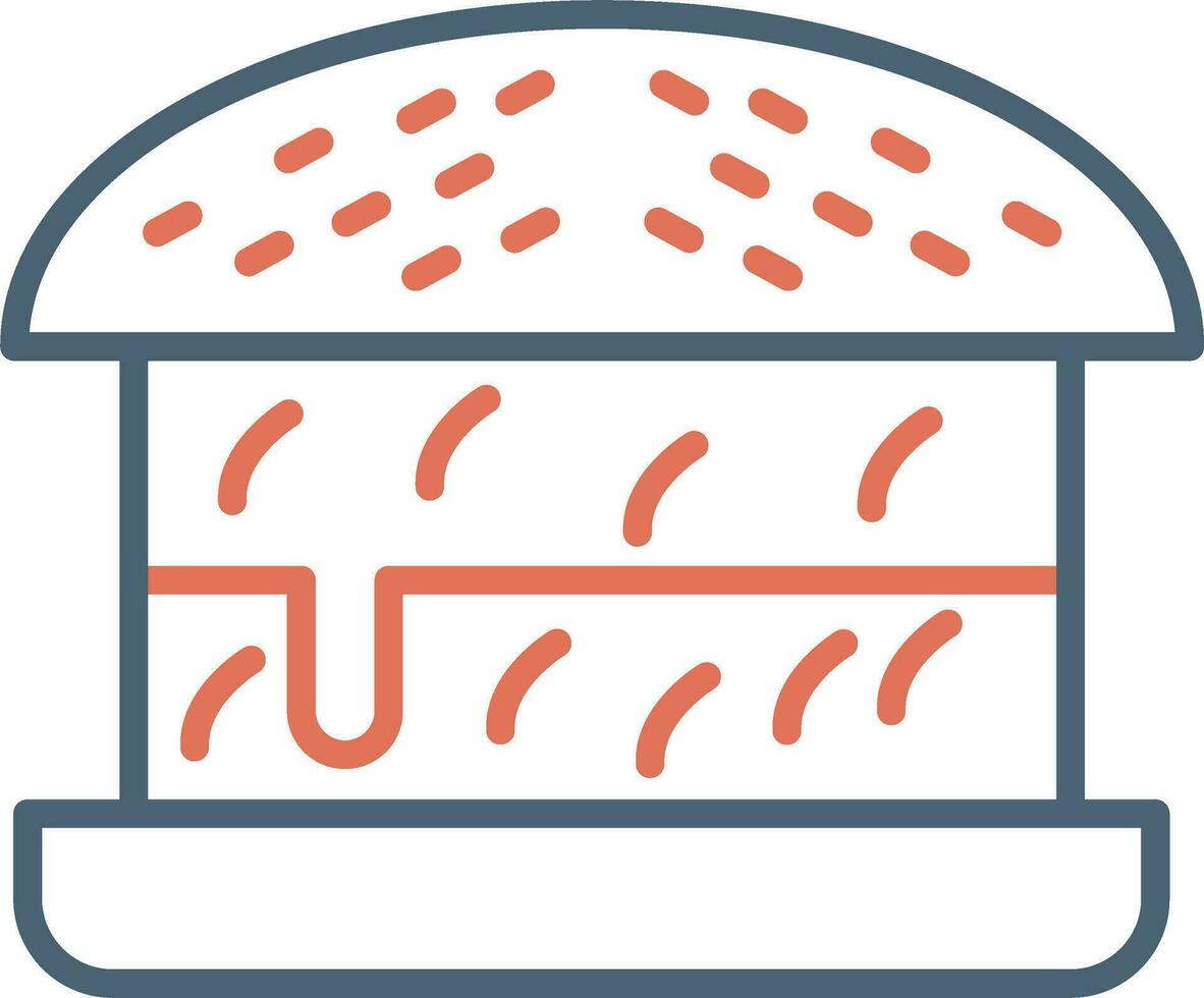 Hamburger Vector Icon