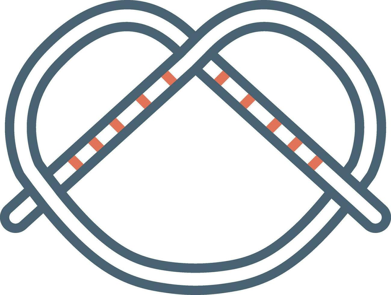 Pretzel Vector Icon