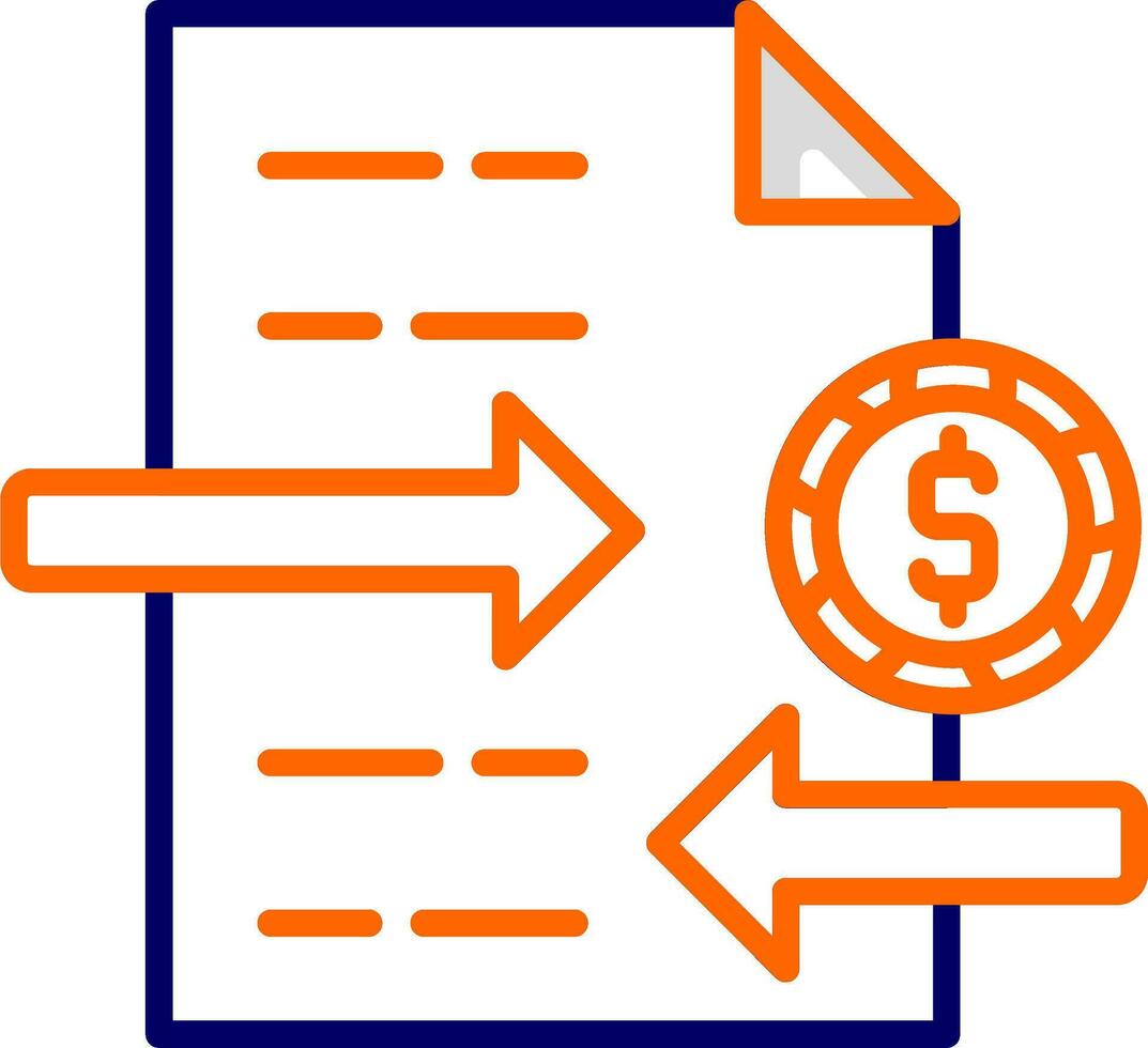 Transaction History Vector Icon