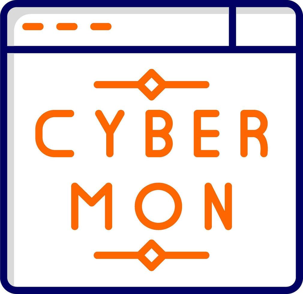 Cyber Monday Vector Icon