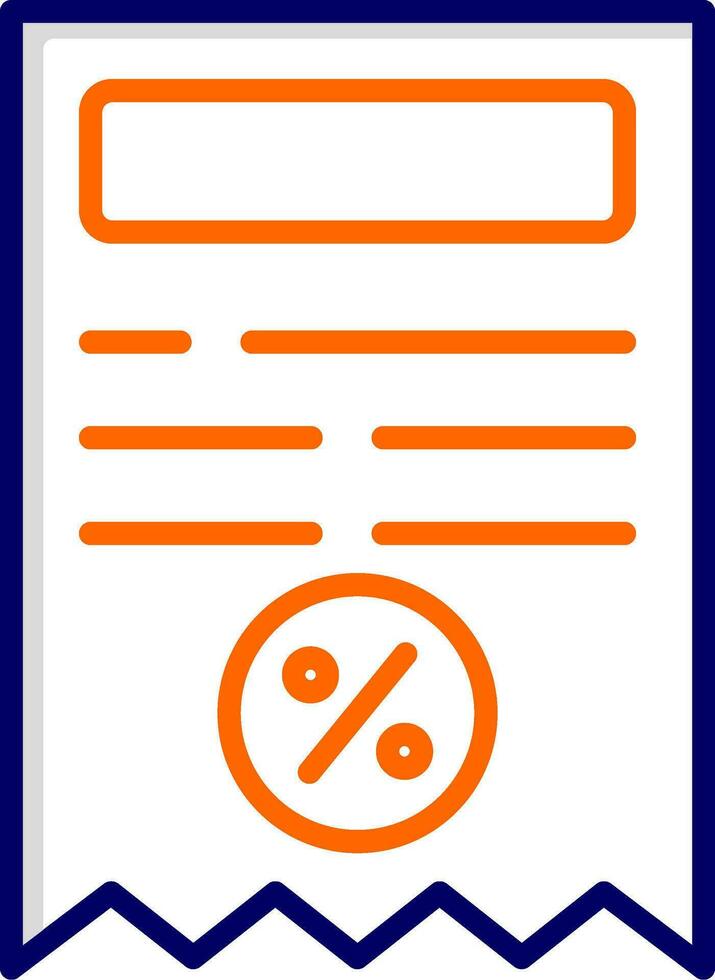 Bill Vector Icon