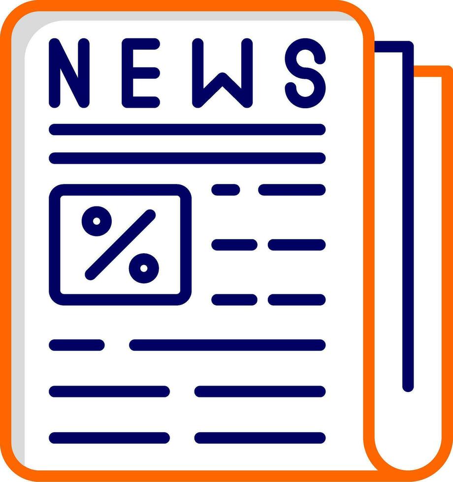 Newspaper Vector Icon