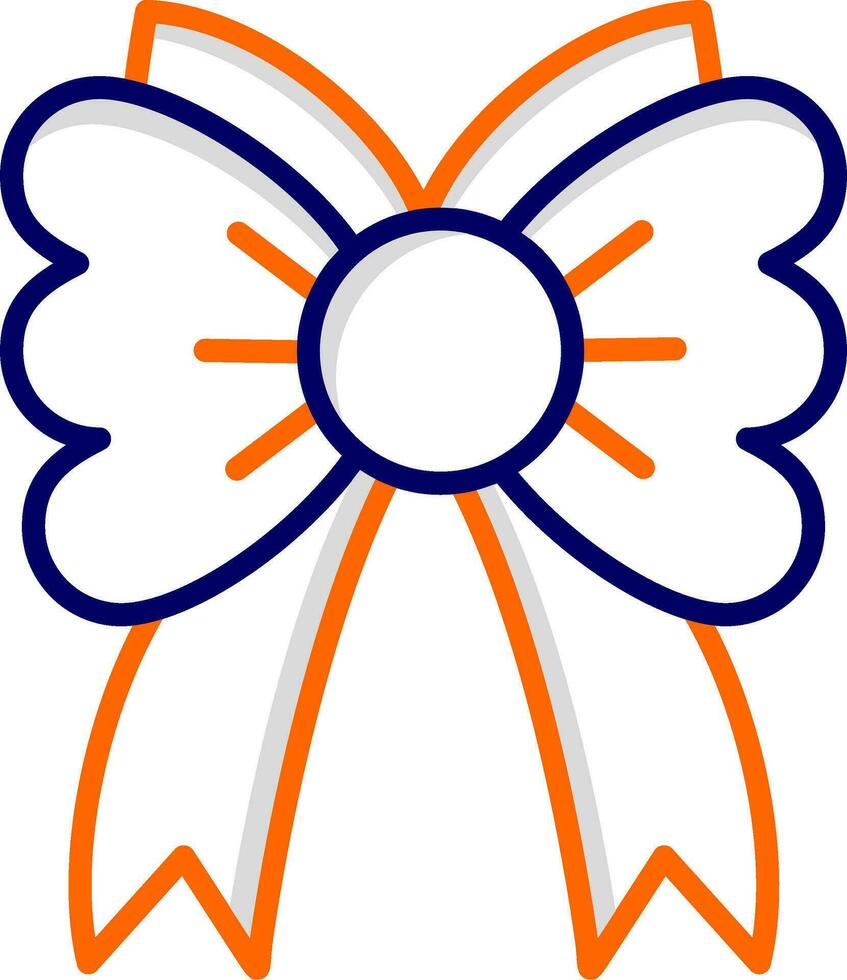 Ribbon Bow Vector Icon