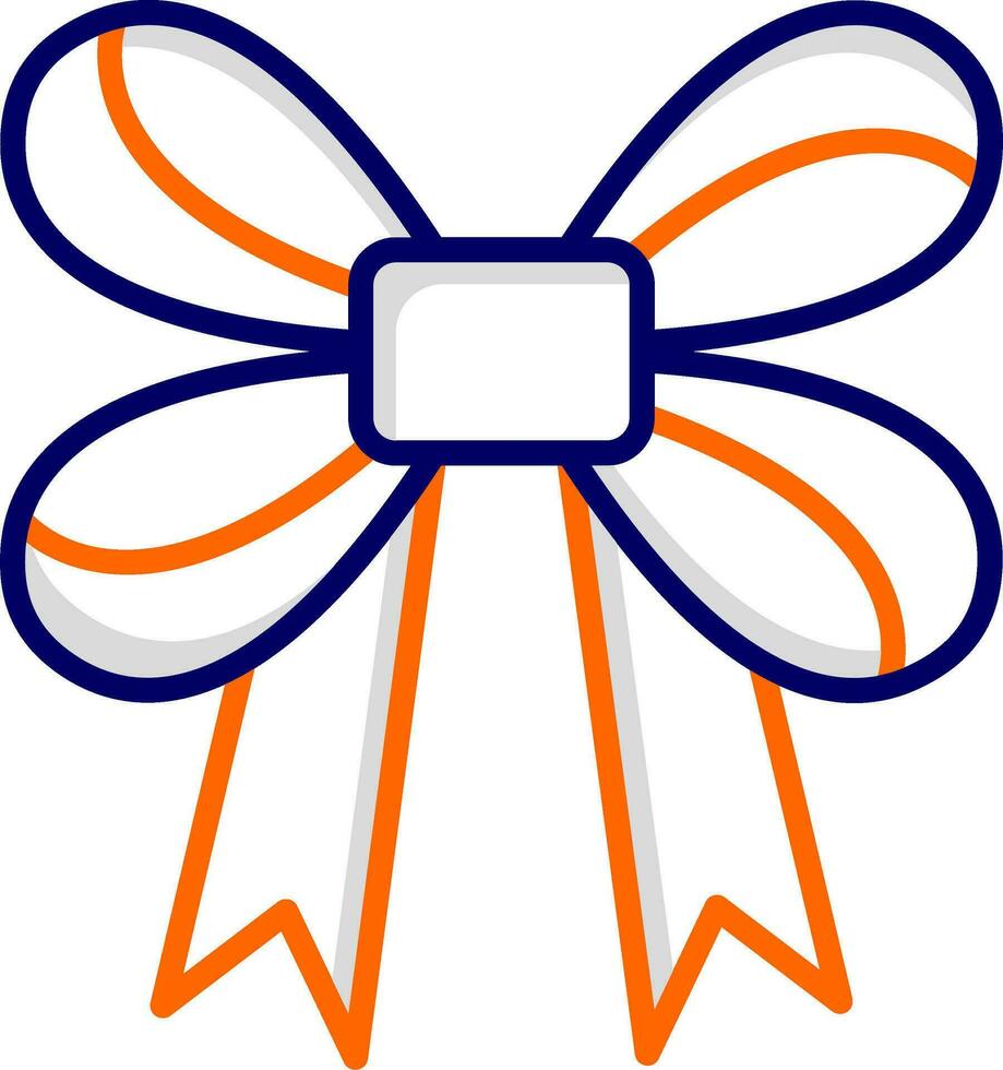 Ribbon Bow Vector Icon