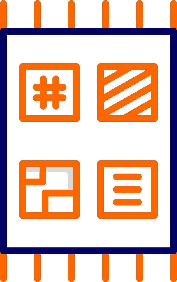 Patchwork Vector Icon