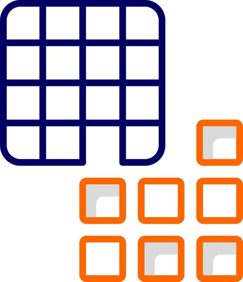 Mosaic Vector Icon