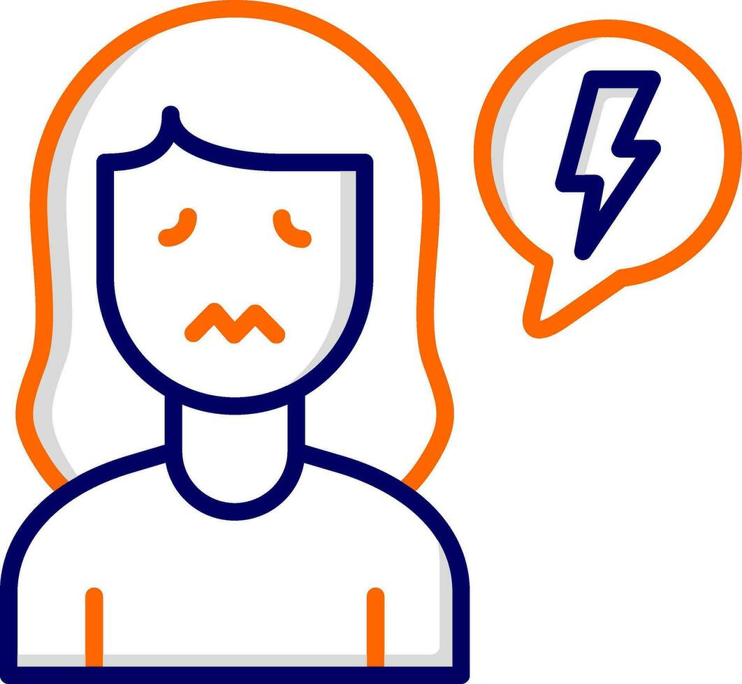 Overwhelmed Vector Icon