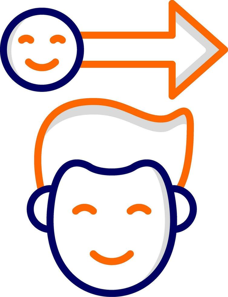 Happy Vector Icon
