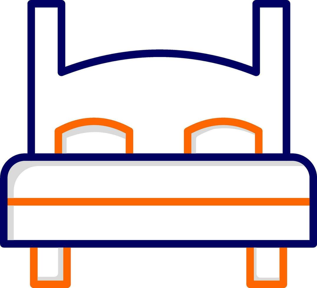 Double Bed Vector Icon