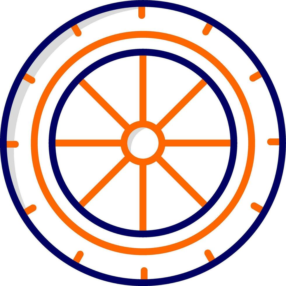 Wheel Vector Icon