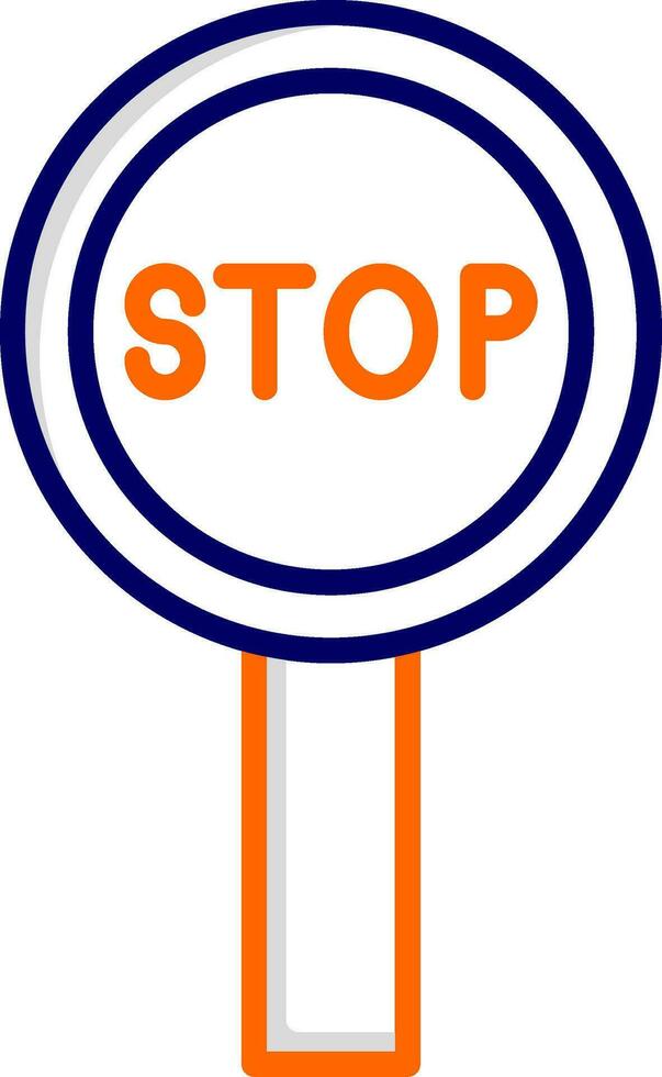 Stop Sign Vector Icon