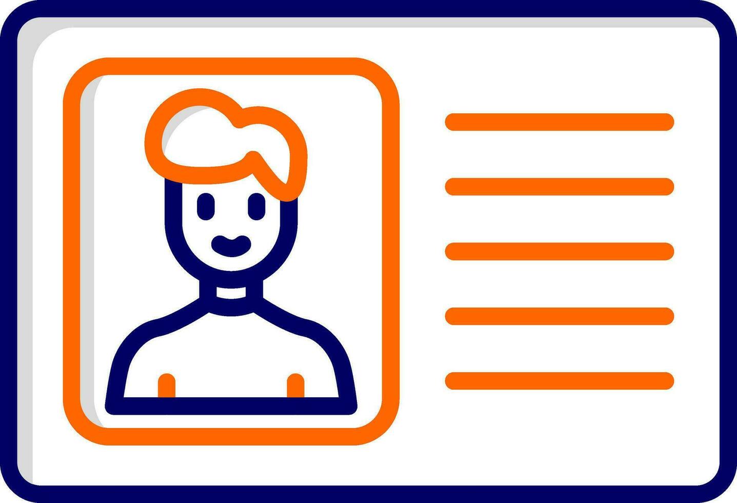 Driving License Vector Icon