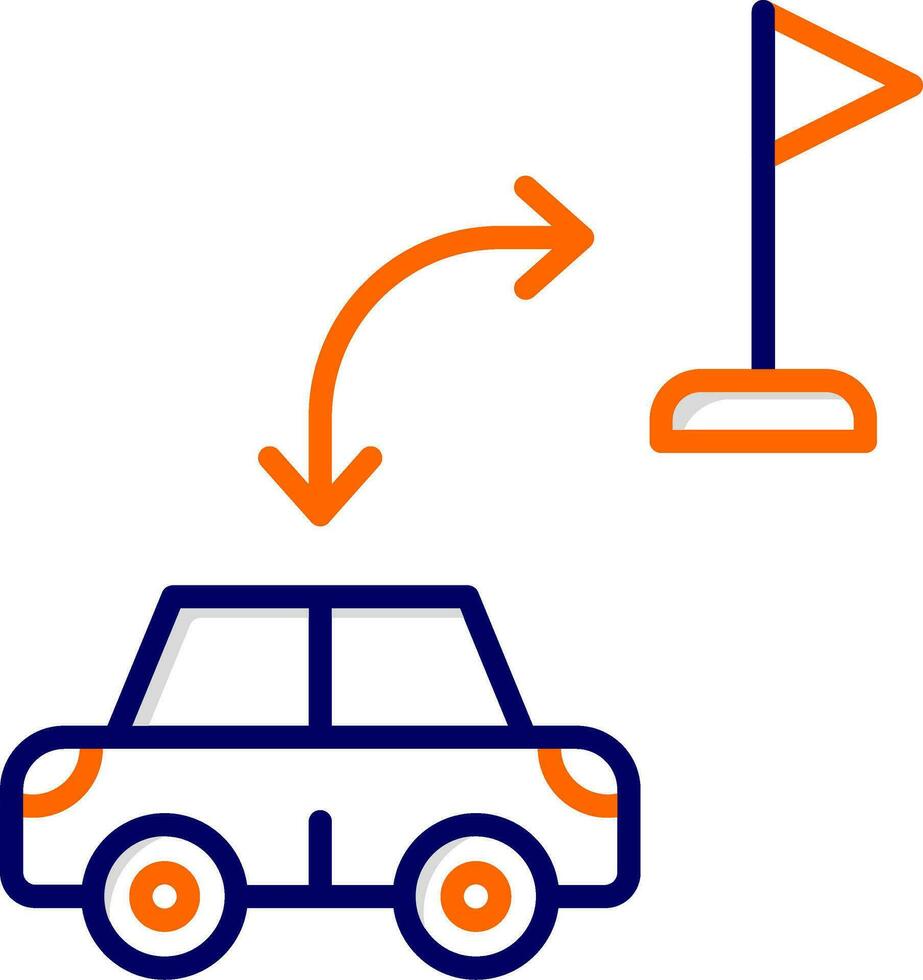 Driving School Vector Icon