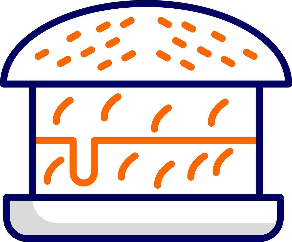 Hamburger Vector Icon