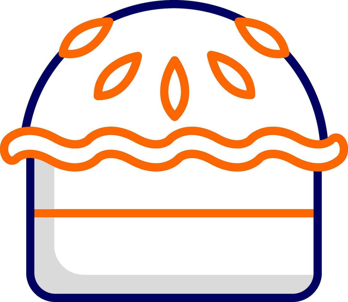 Pie Vector Icon