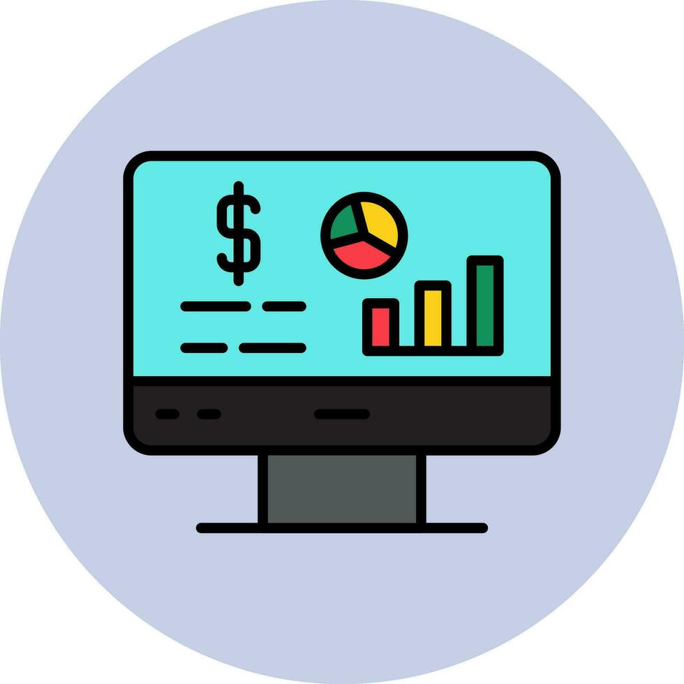 Data Analytics Vector Icon