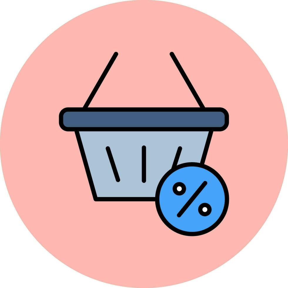 Shopping Basket Vector Icon