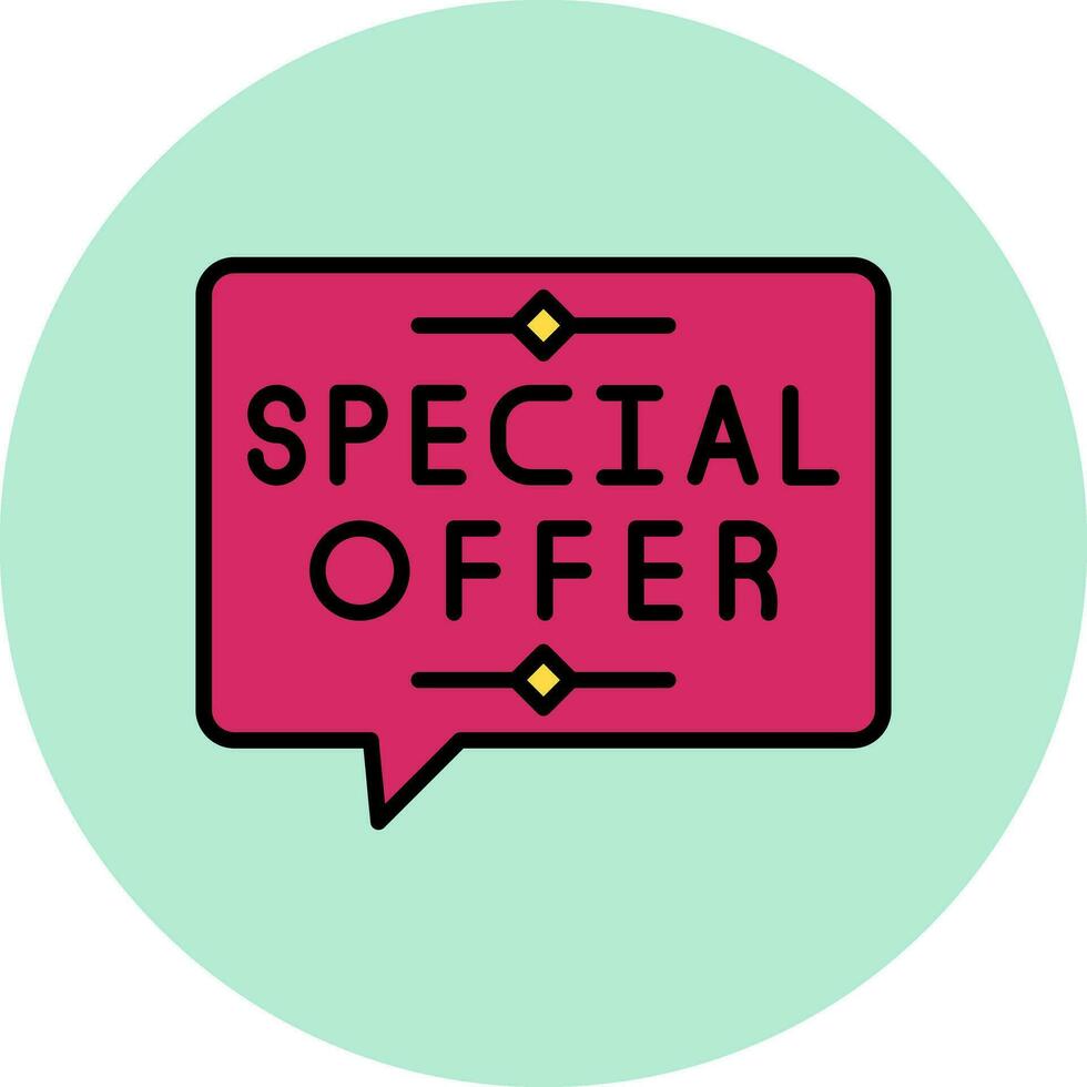 Special Offer Vector Icon
