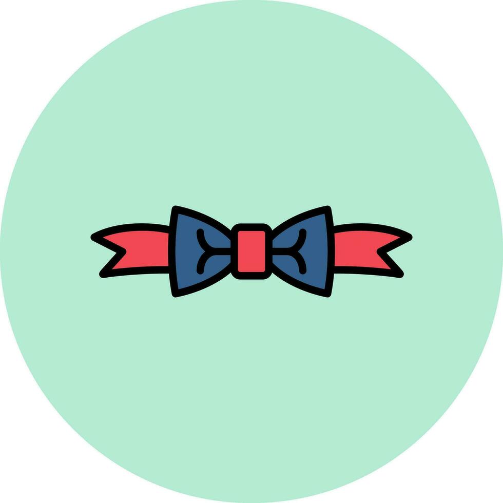 Ribbon Bow Vector Icon