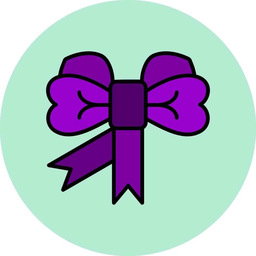 Ribbon Bow Vector Icon