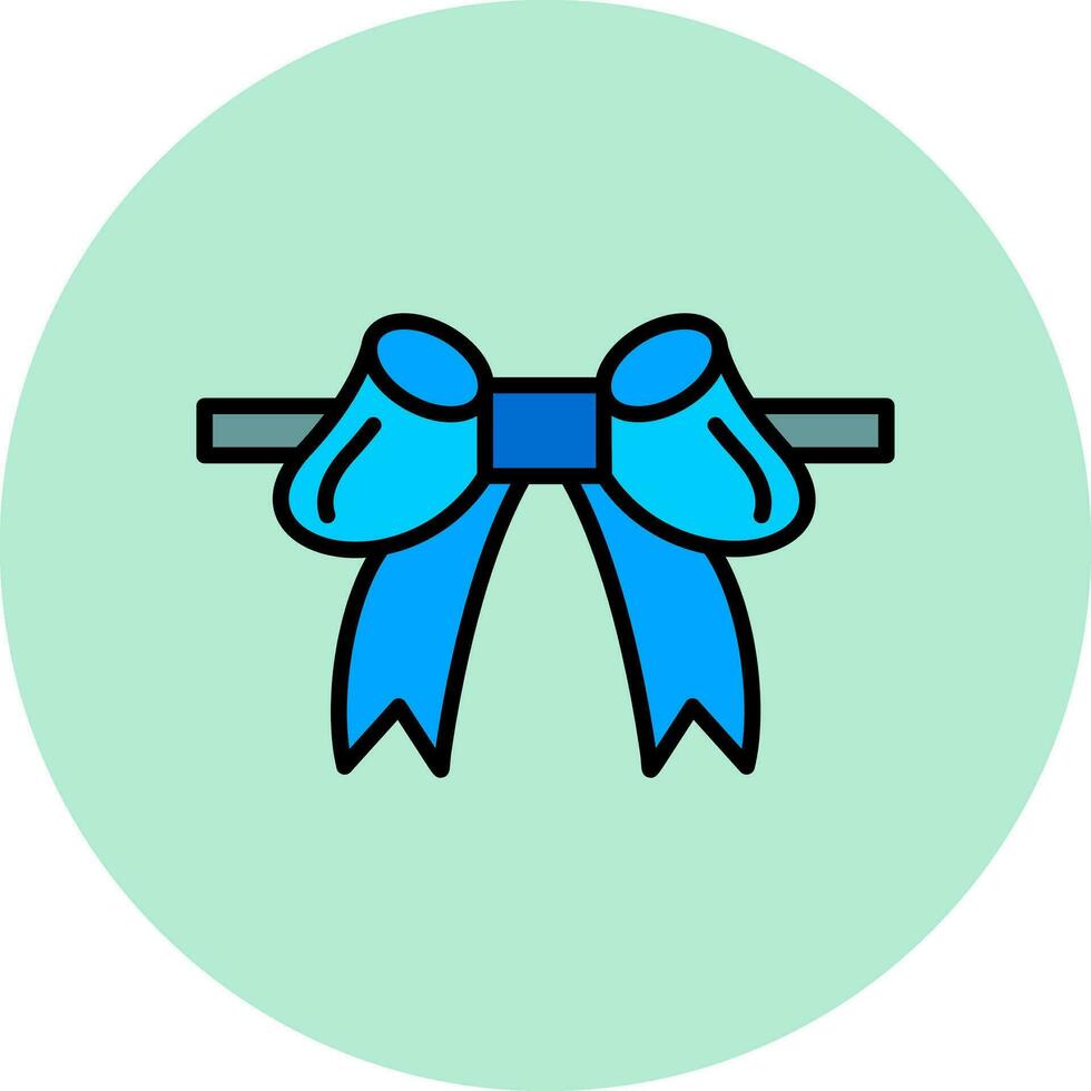 Ribbon Bow Vector Icon