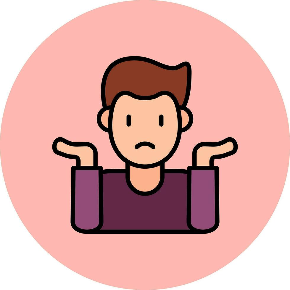 Shrug Vector Icon