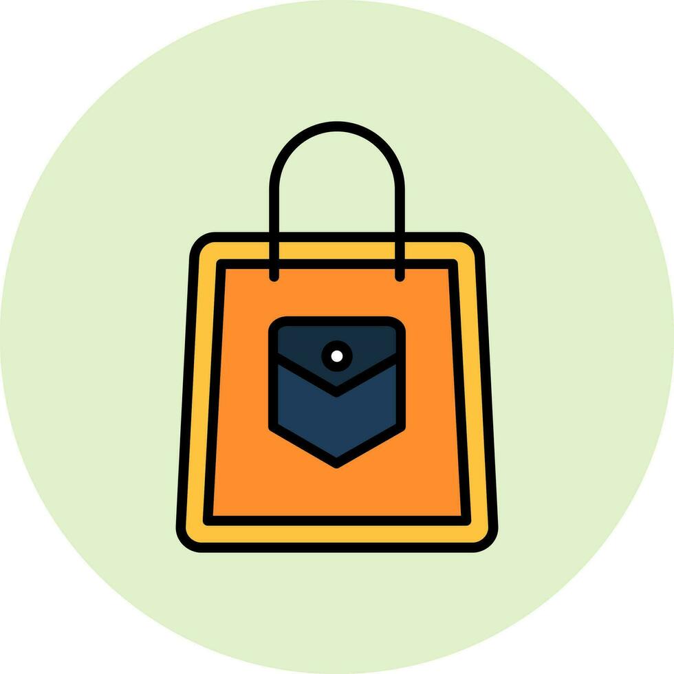 icono de vector de bolsa