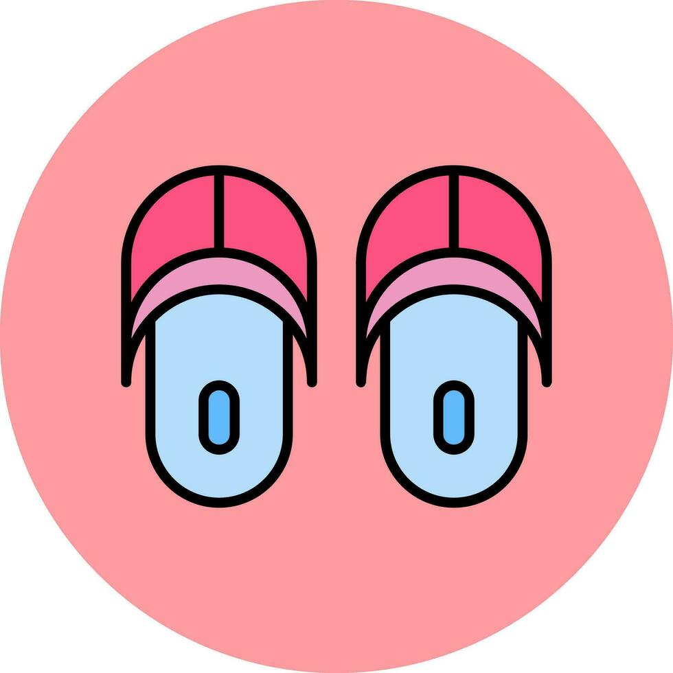 Slippers Vector Icon