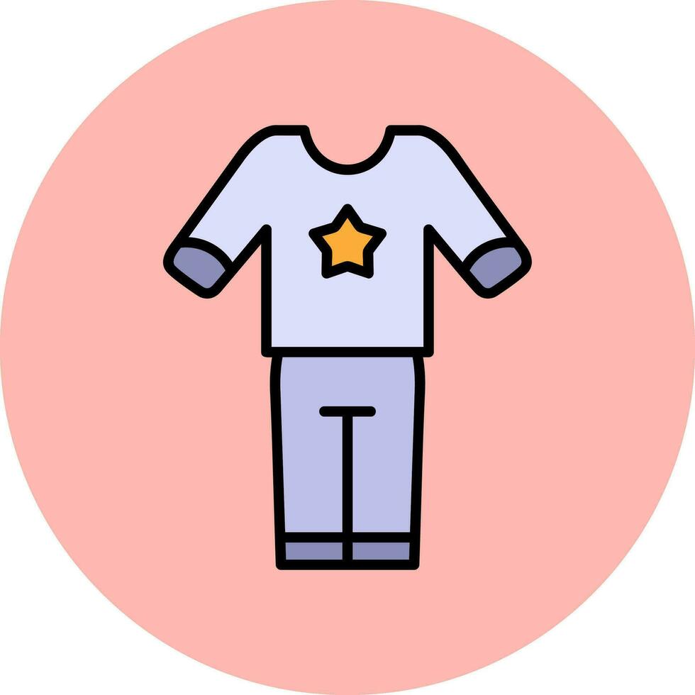 Pijama Vector Icon