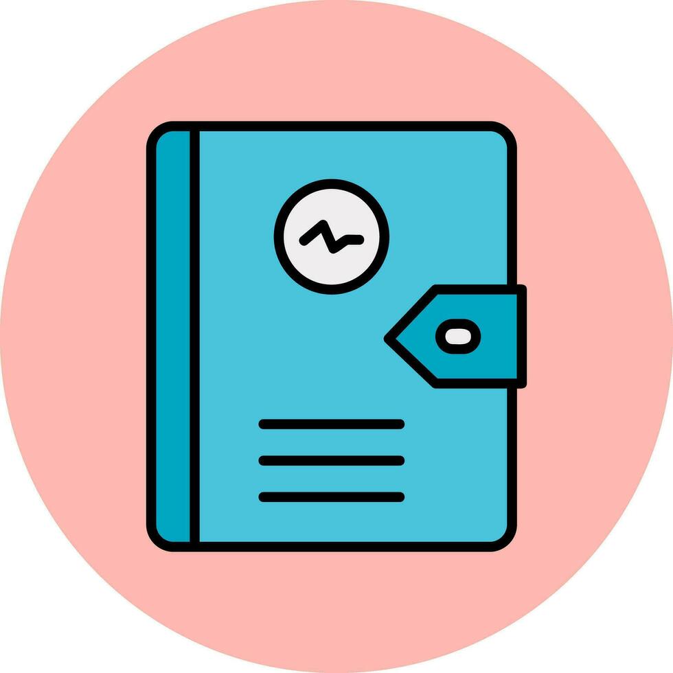 Diary Vector Icon