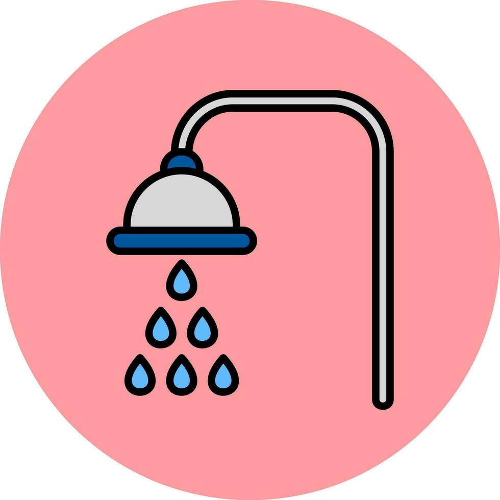 Shower Vector Icon