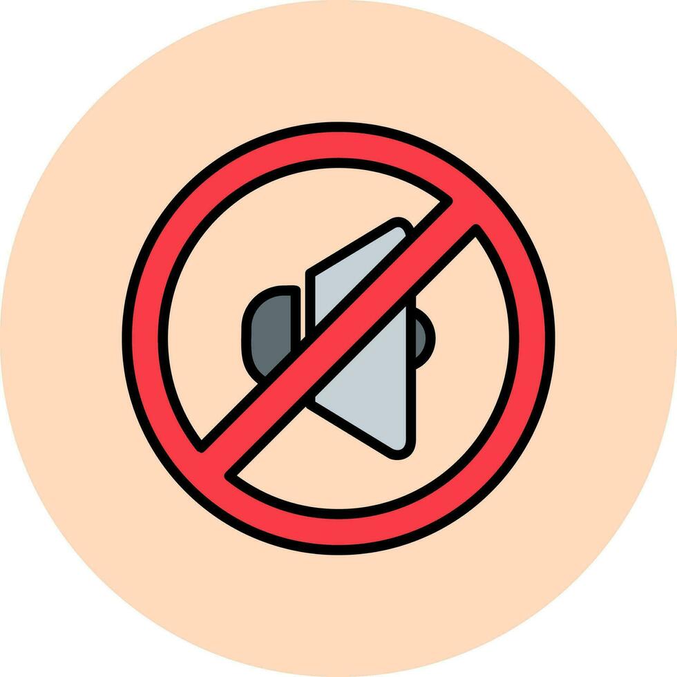 Quiet Vector Icon