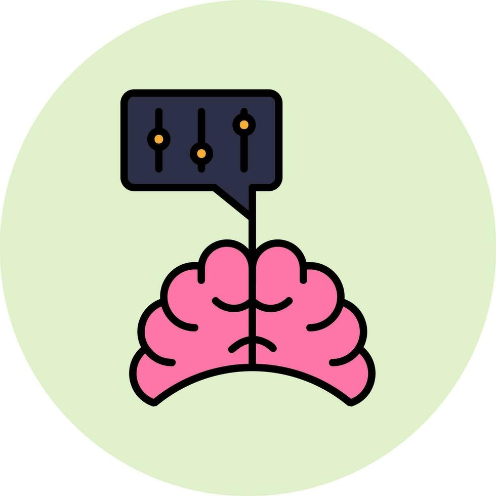 Mind Control Vector Icon