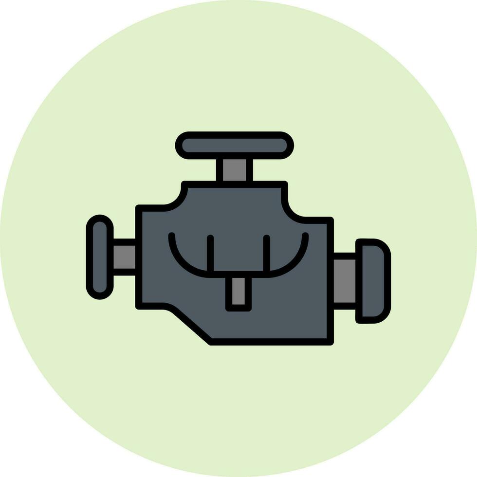 Car Engine Vector Icon