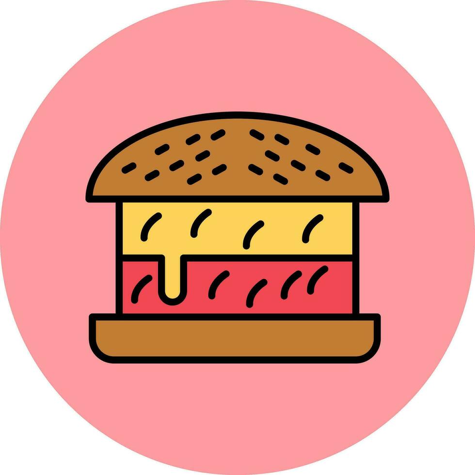 Hamburger Vector Icon