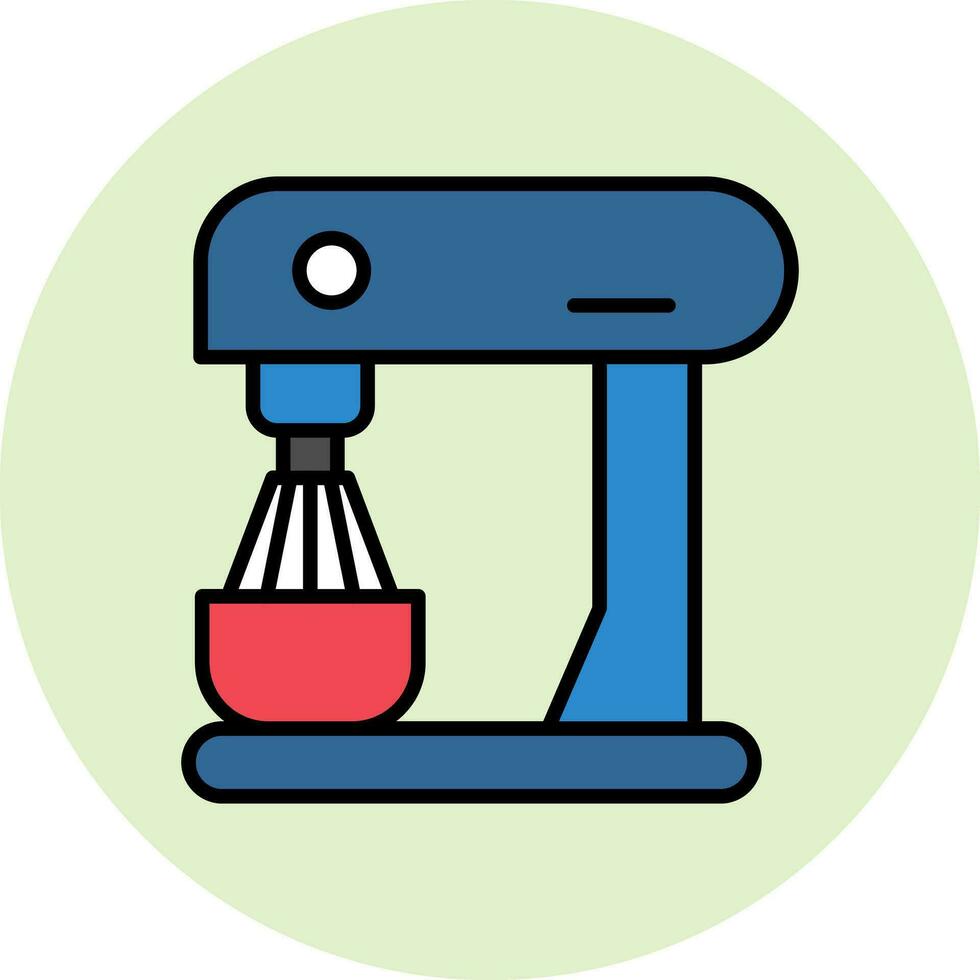 Electric Mixer Vector Icon