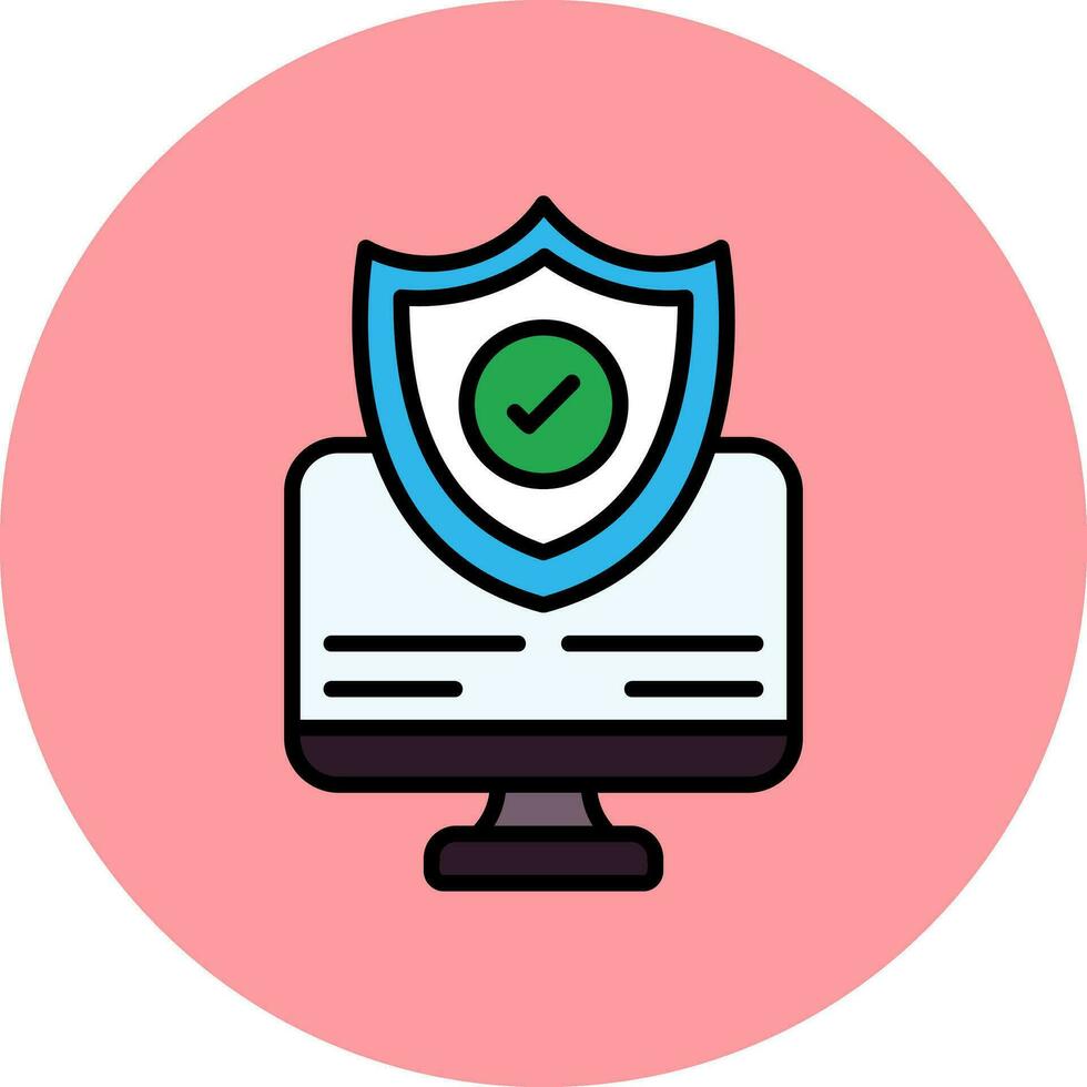 icono de vector de seguridad