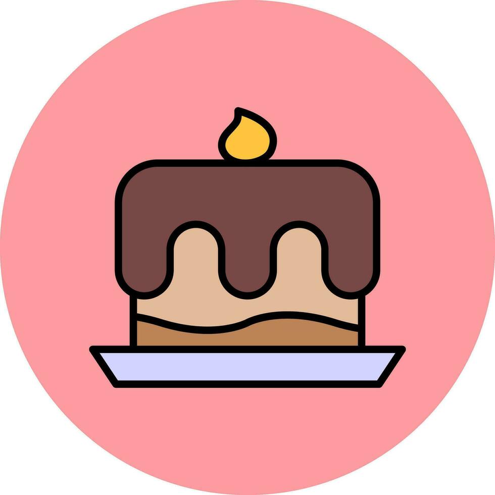 Birthday Cake Vector Icon