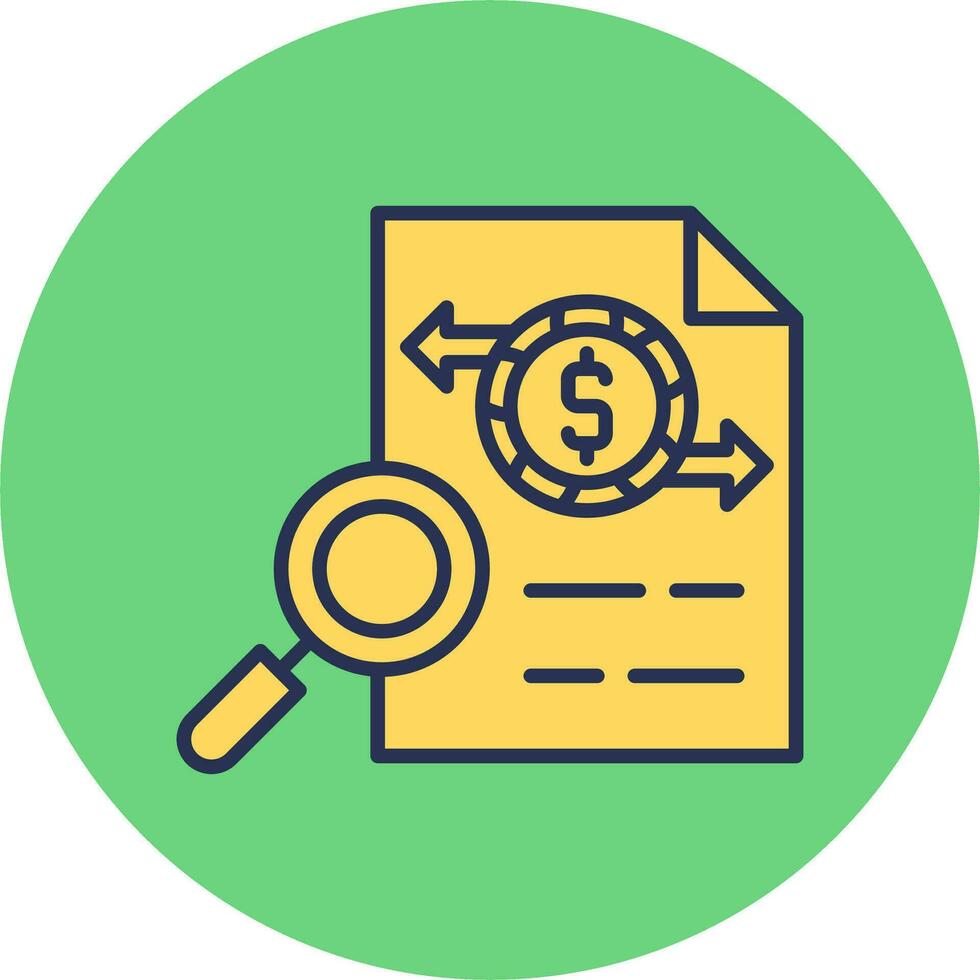 Transaction list Vector Icon