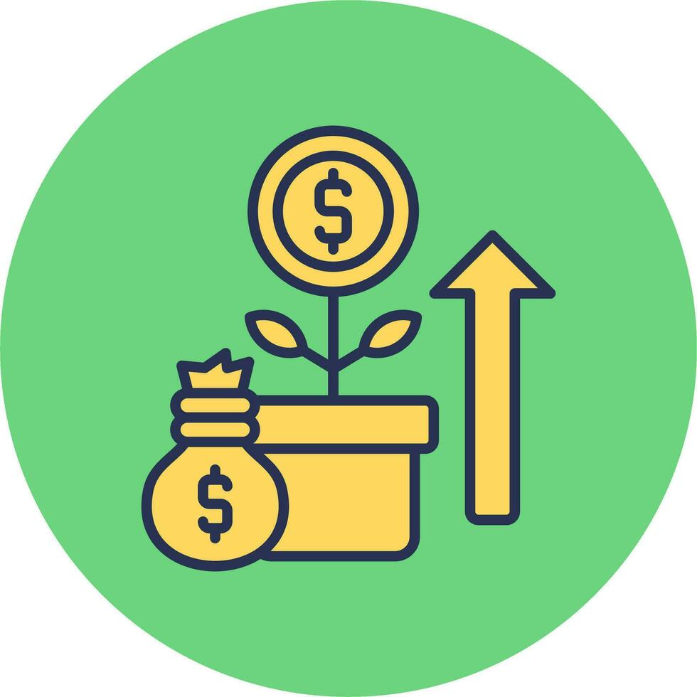 Growth Vector Icon