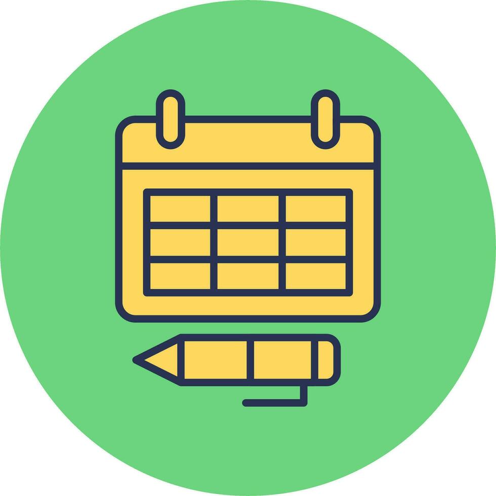 Schedule Vector Icon