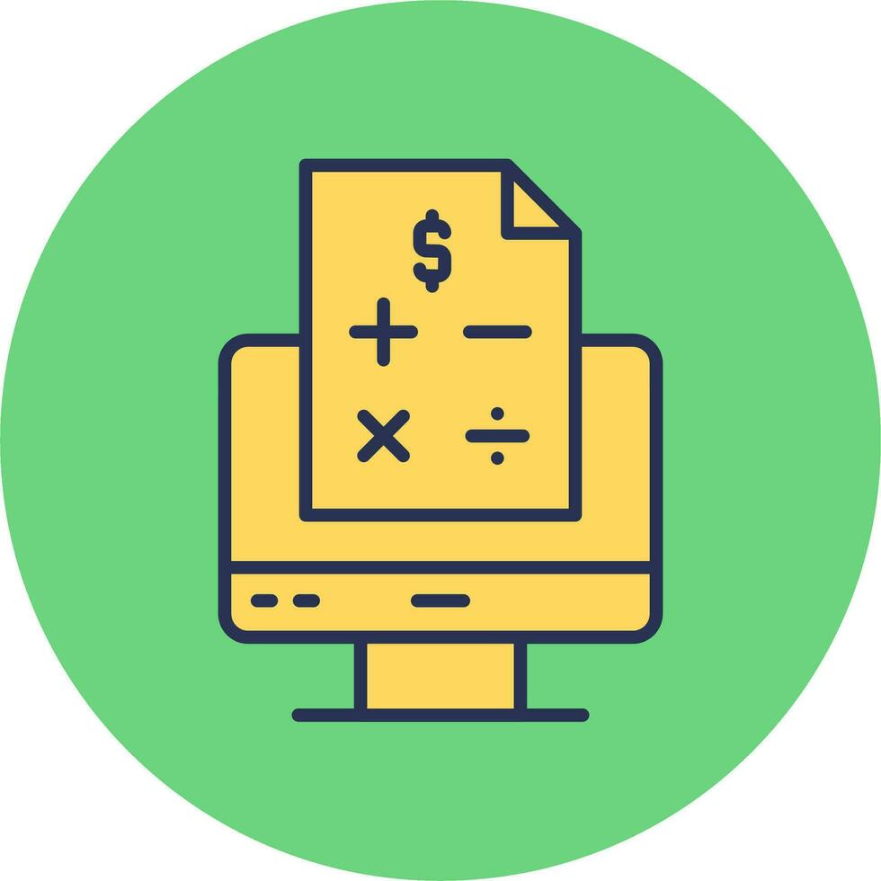 Accounting Vector Icon