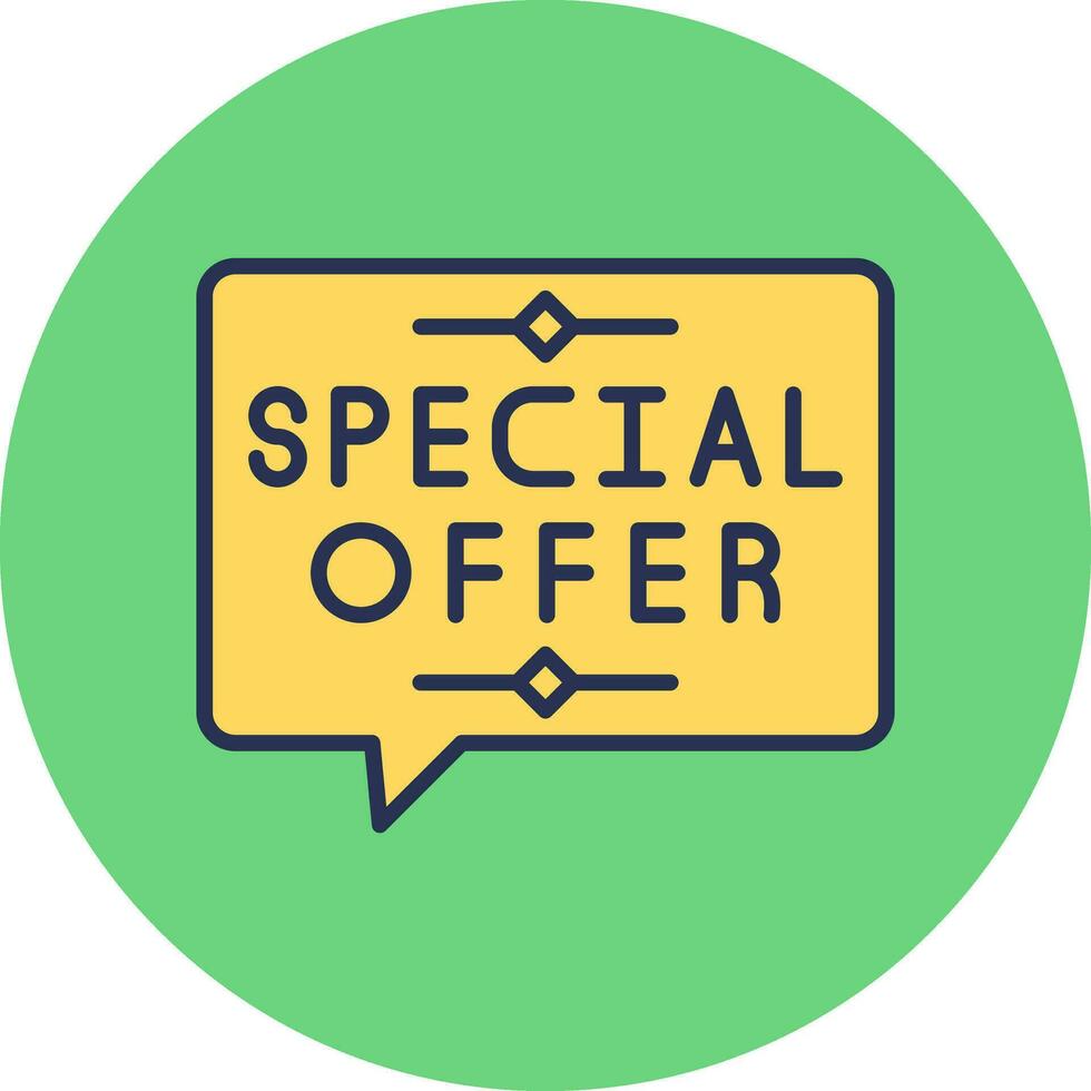 Special Offer Vector Icon